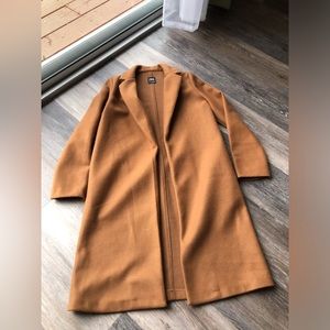 Zara Women’s Tan Trench Coat With Pockets Size Small
